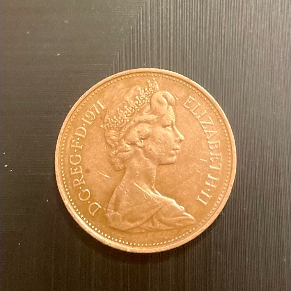 1971 New Pence Error Coin